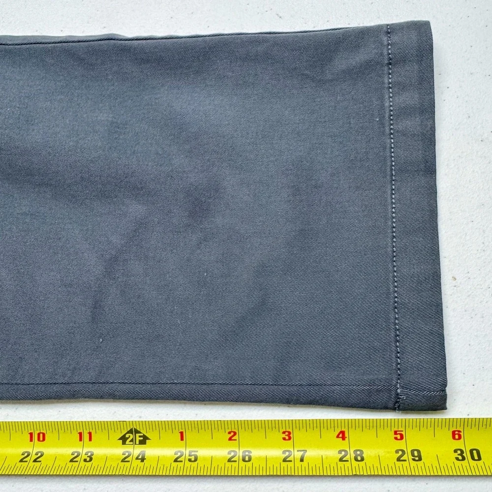 Banana Republic Chino Pants Mens 38x30 Gray Stretch Casual Tapered Office NEW‎